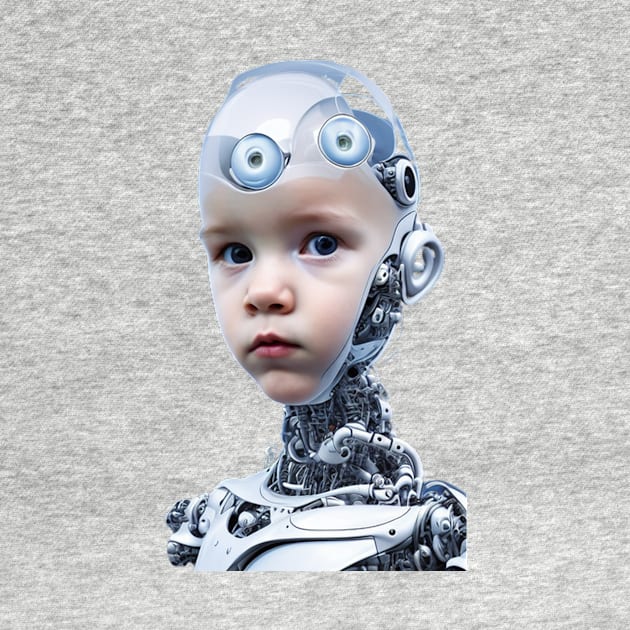 Choose Your Favorite Baby Robot Concept - Adorable and Futuristic Design by AmazinfArt